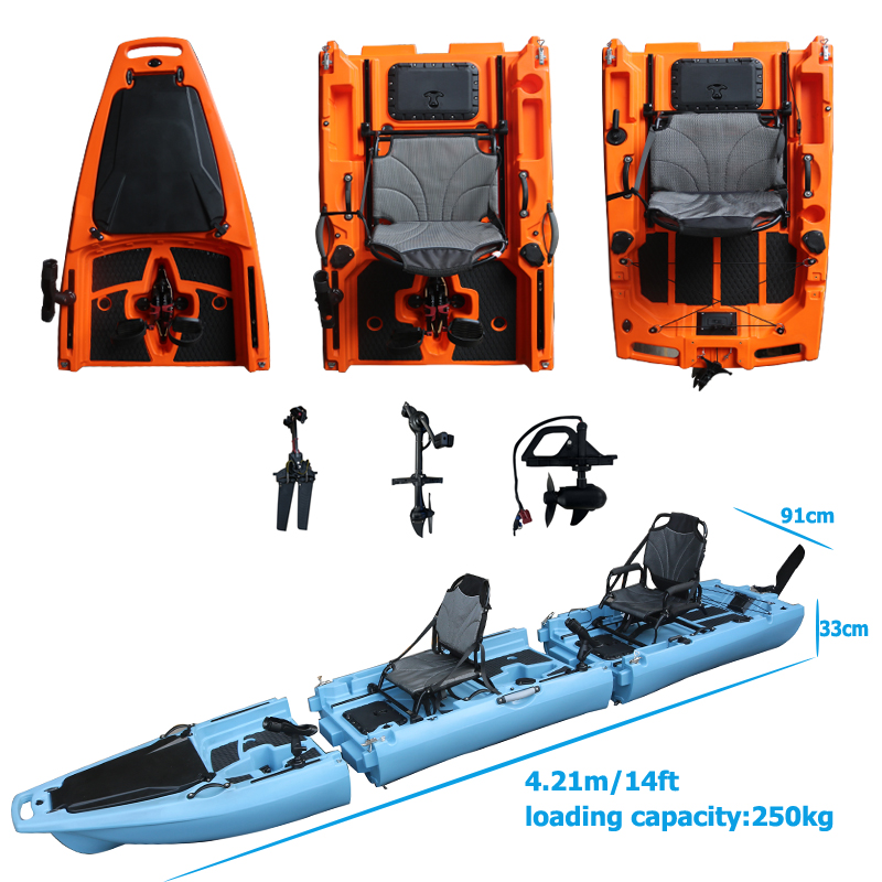 Fishing Kayak Sit In - قارب كاياك قابل للفصل بطول 14