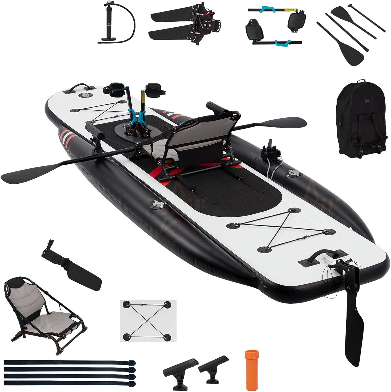 كاياك قابل للنفخ عالي الجودة ب - مراجعة Fishing Kayak Inflatable وسعره