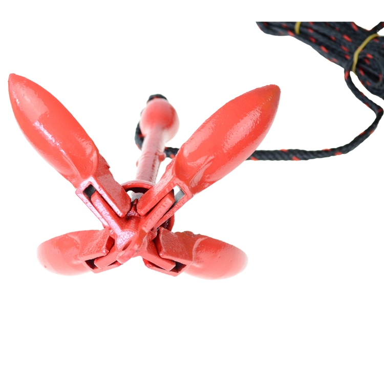 مجموعة مراسي حمراء قابلة للطي  - مراجعة Fishing Kayak Anchor وسعره