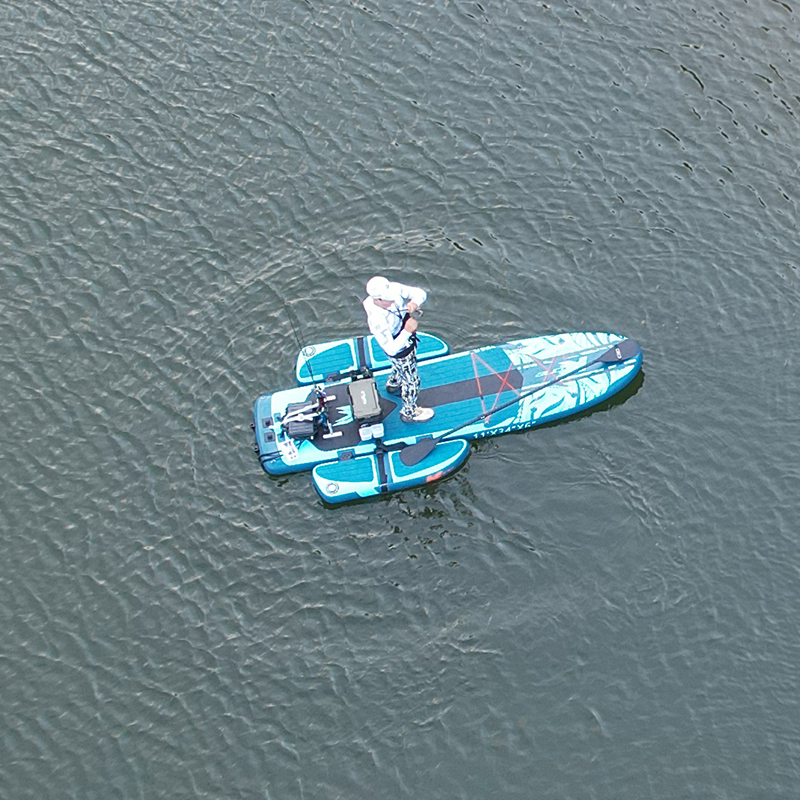 منصتان صيد السمك العائمة القاب - مراجعة Fishing Kayak Inflatable وسعره